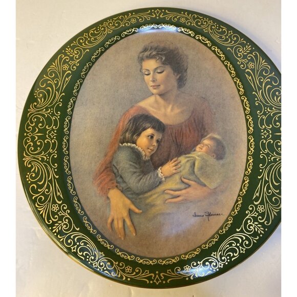 First Edition Collector Plate Precious Moment Irene Spencer Pickard China - Picture 11 of 11